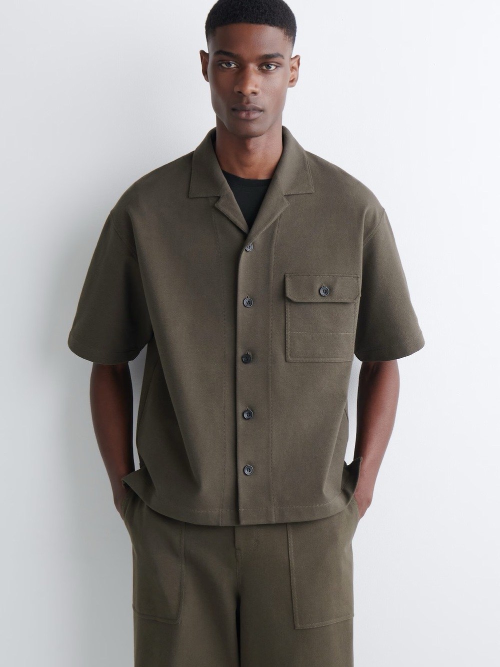NWT (size small) COS COTTON UTILITY SHIRT